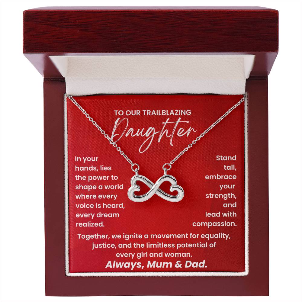 Infinity Sparkle Necklace