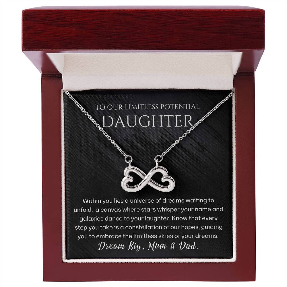 Starlit Infinity Necklace