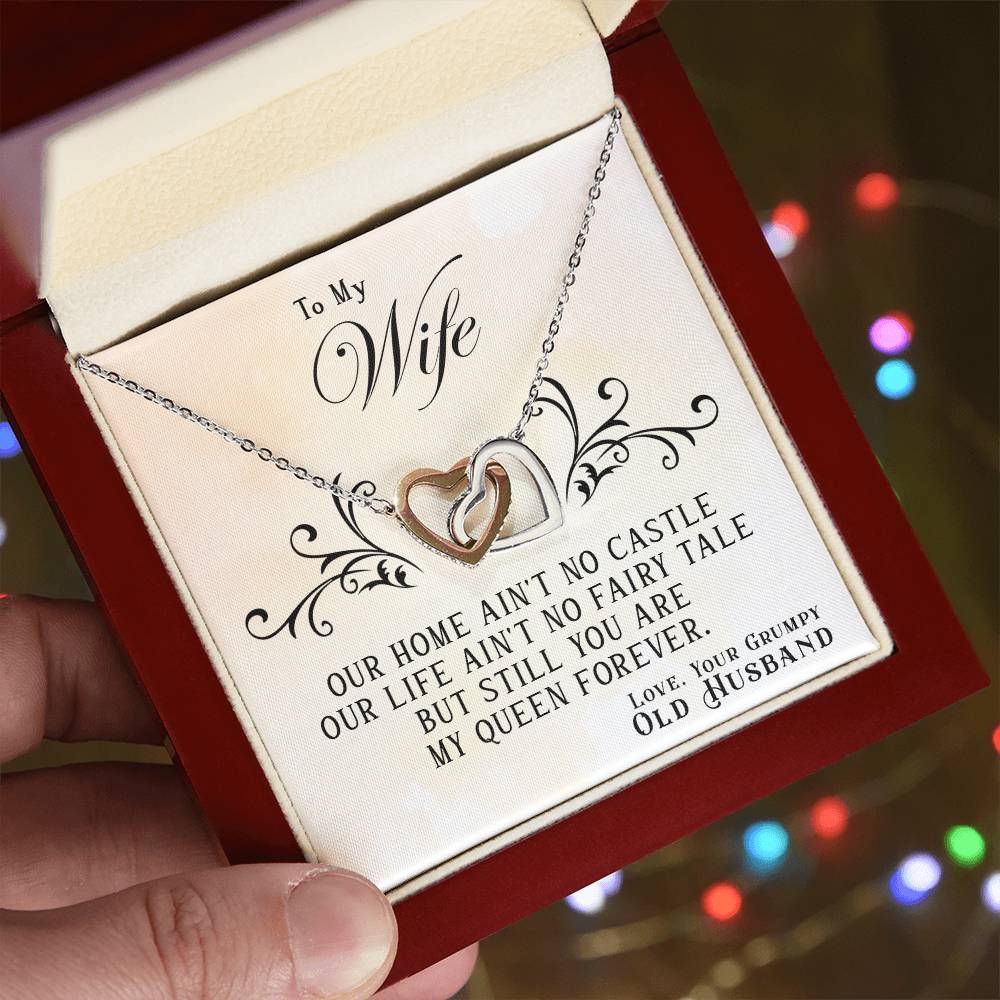 Personalized Wife Necklace: Elegant Symbol of Love & Connection