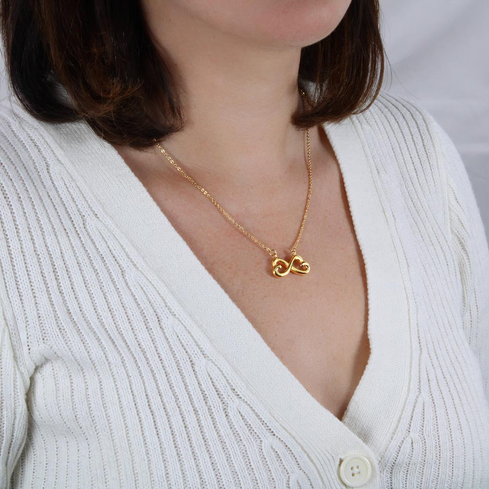 Paw Print Heart Necklace