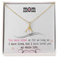 Alt text: "Personalized Mother Necklace - Elegant Heart Pendant in a Box"