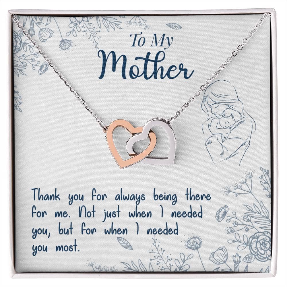 Alt text: "Personalized Mother Necklace - Heart-shaped pendant in an elegant box with LED lighting, symbolizing a mother's unshakable bond with her children."