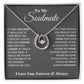 To My Soulmate, Love Found in Your Heart - Fortunate Love Necklace